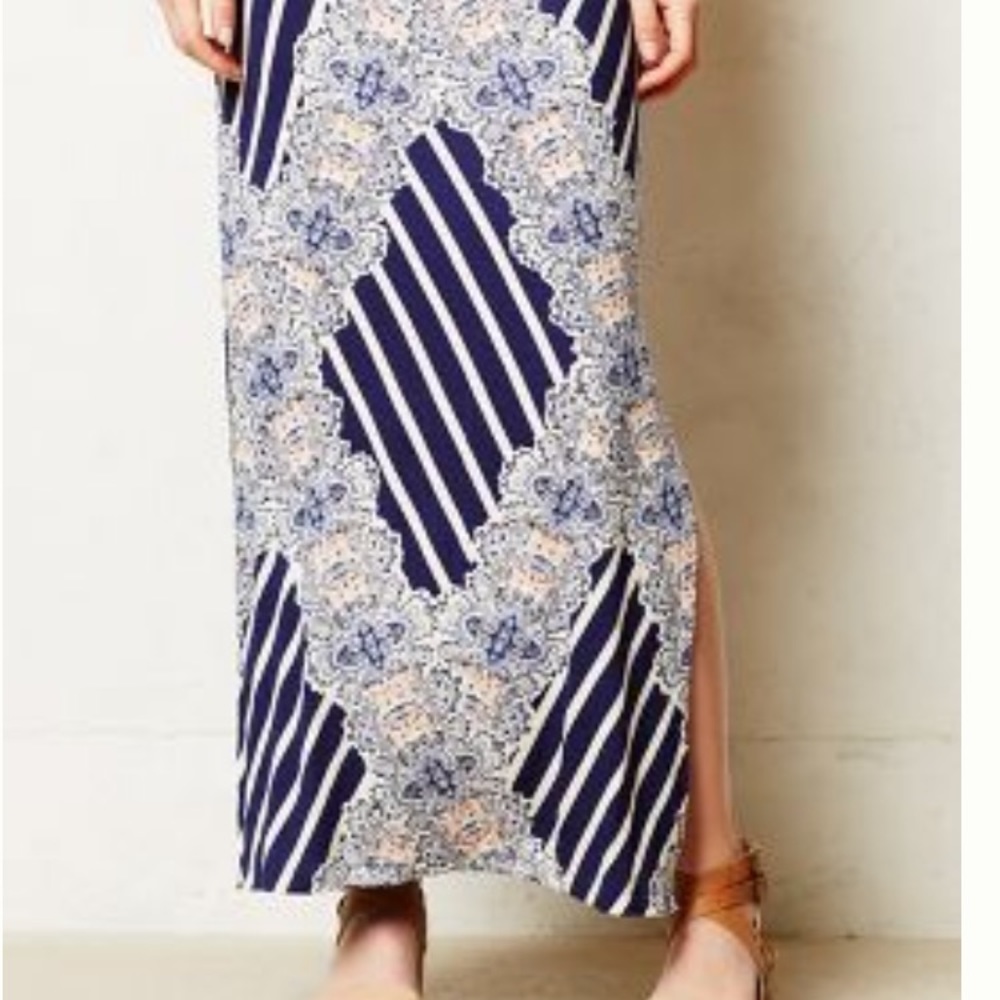 Anthropologie Maeve Long Skirt